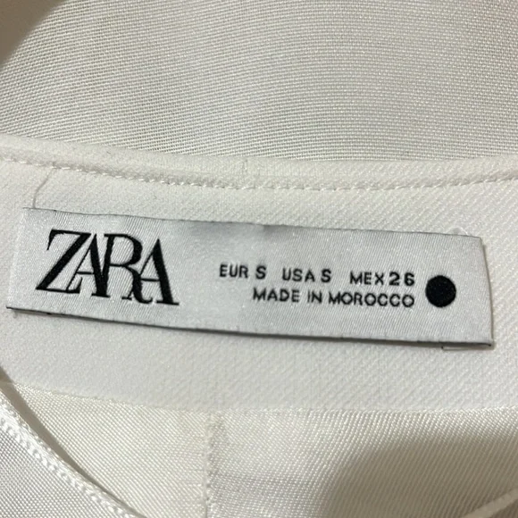 Zara Sleeveless Lined Low Cut Dress a133 - Picture 2 of 4